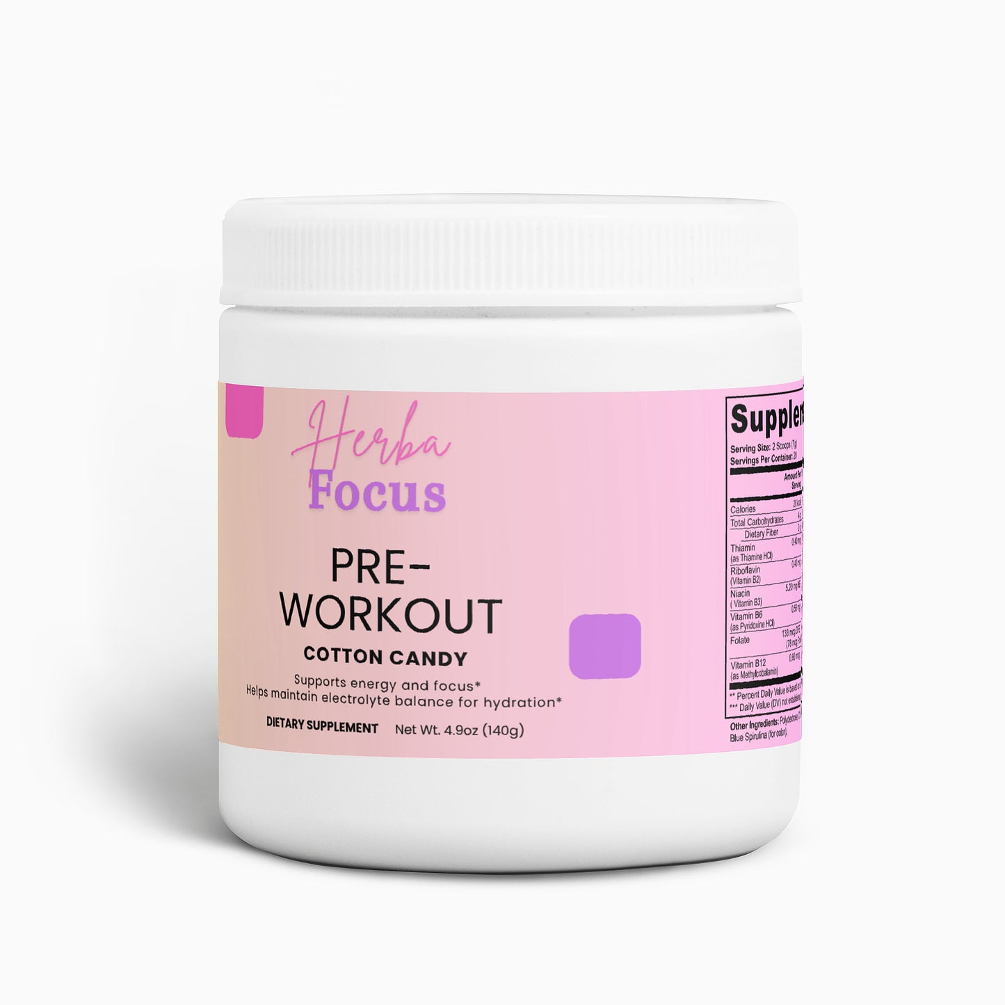 Pre-Workout (Cotton Candy)