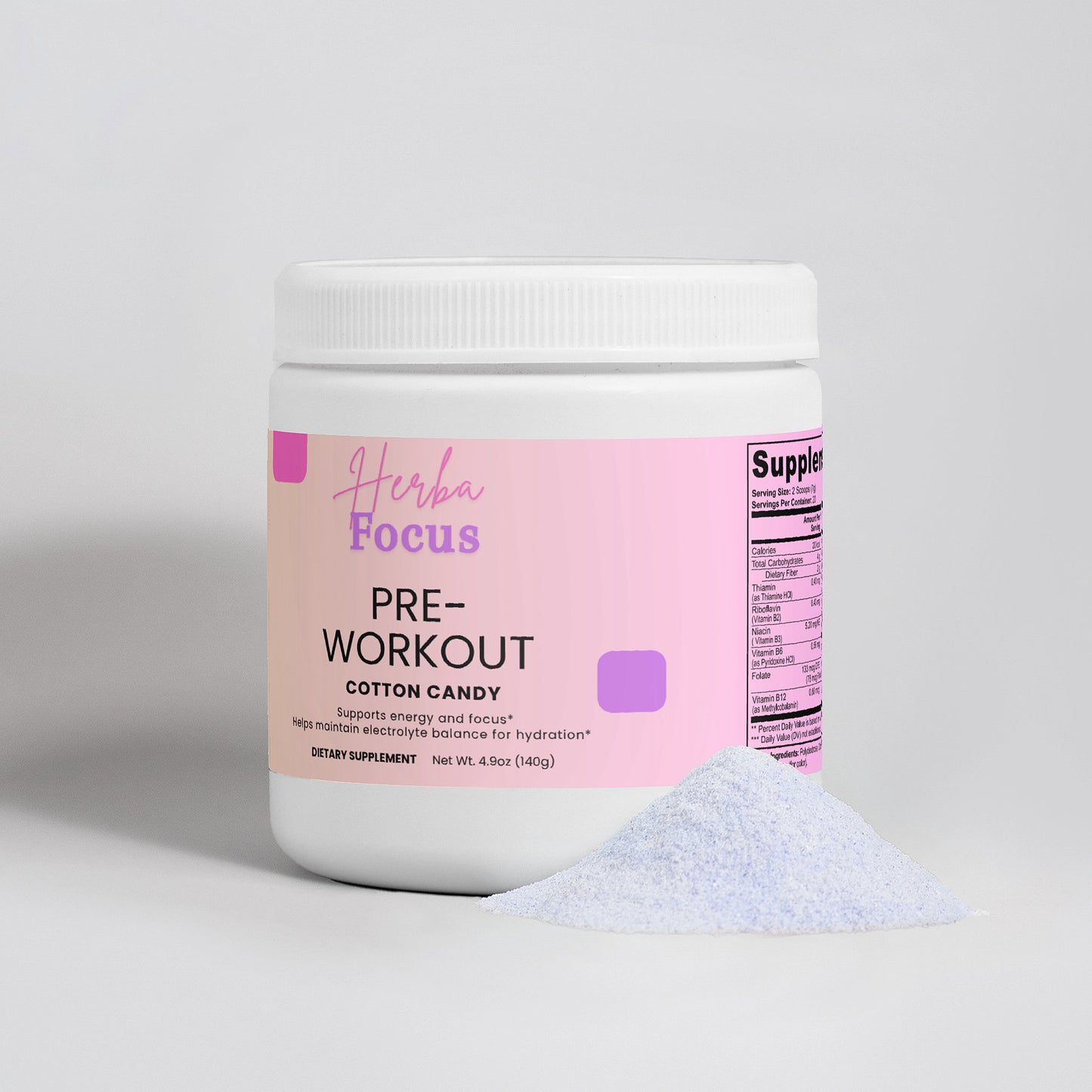 Pre-Workout (Cotton Candy)