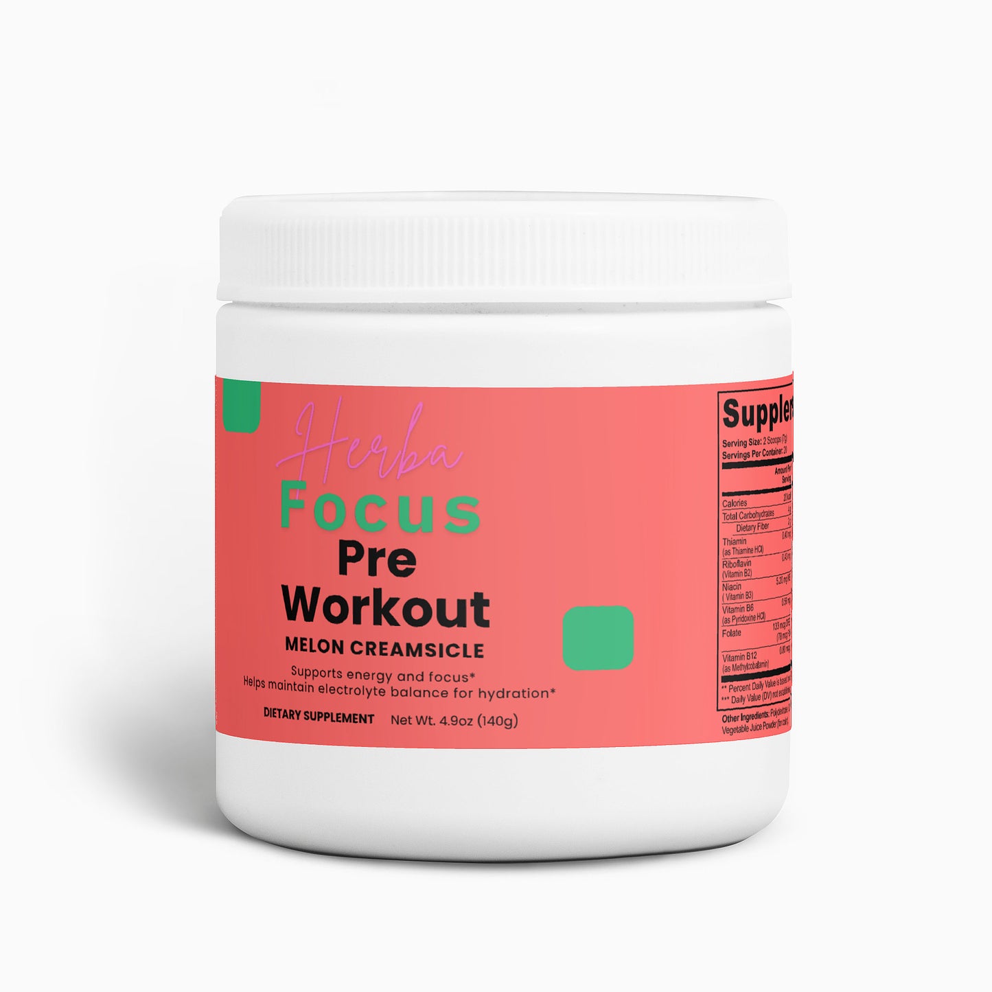 Pre Workout (Melon Creamsicle)