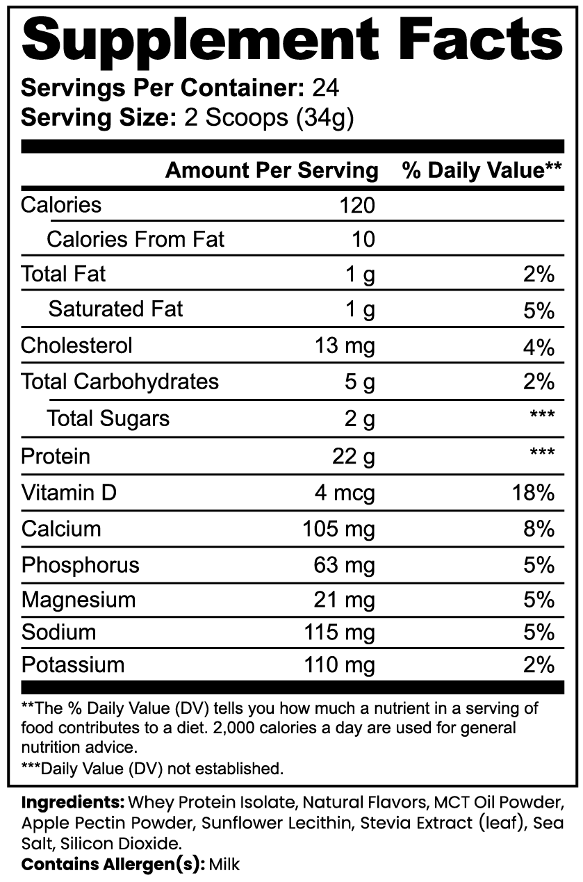 100% Whey Protein For Women(Vanilla)