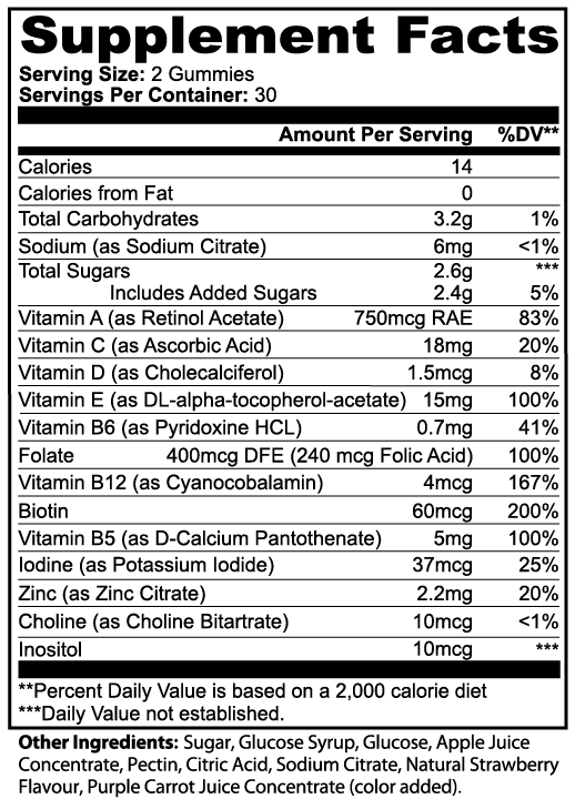 Daily Beauty Multivitamins For Women