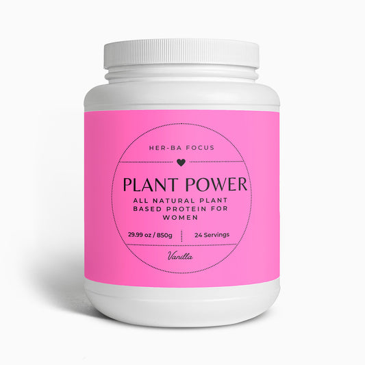 Plant Power Protein For Women (Vanilla)
